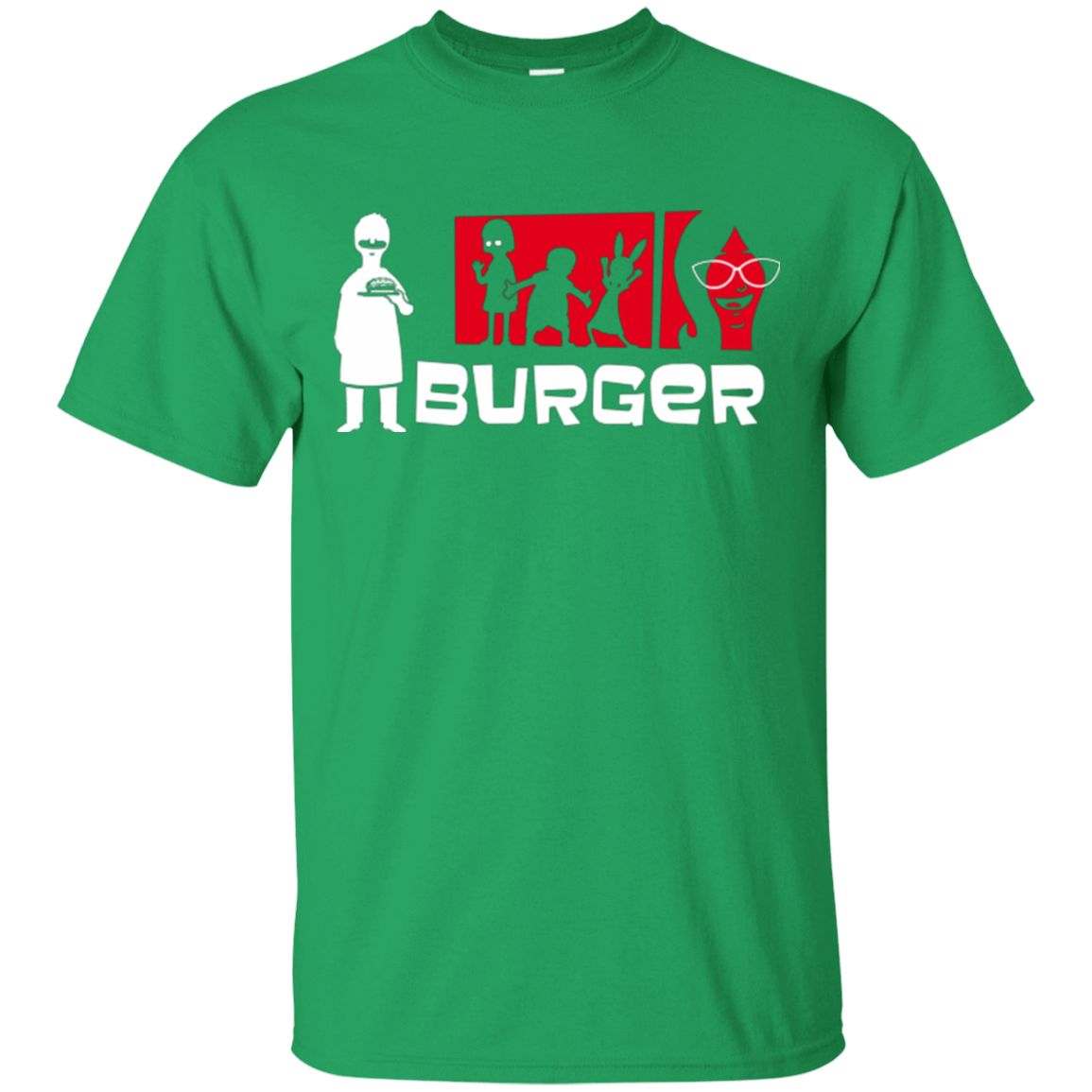 T-Shirts Irish Green / S Burger T-Shirt