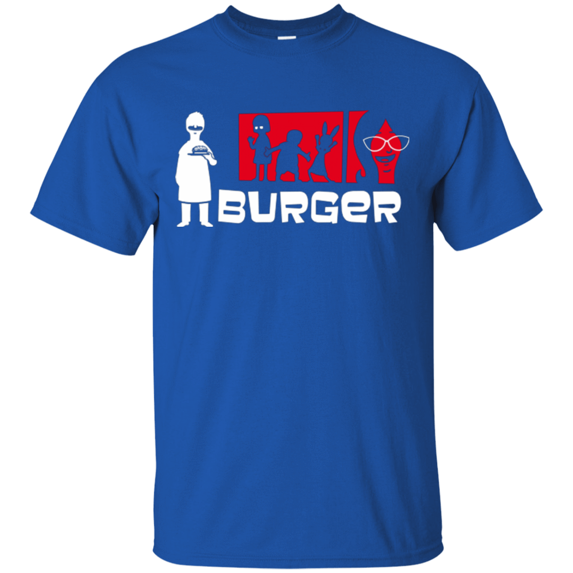T-Shirts Royal / S Burger T-Shirt