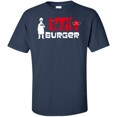 T-Shirts Navy / XLT Burger Tall T-Shirt