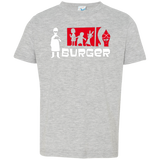 T-Shirts Heather Grey / 2T Burger Toddler Premium T-Shirt