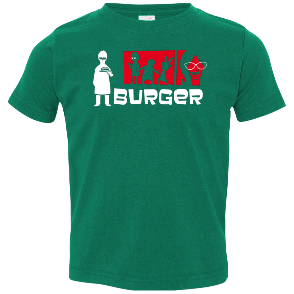 T-Shirts Kelly / 2T Burger Toddler Premium T-Shirt