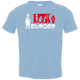 T-Shirts Light Blue / 2T Burger Toddler Premium T-Shirt