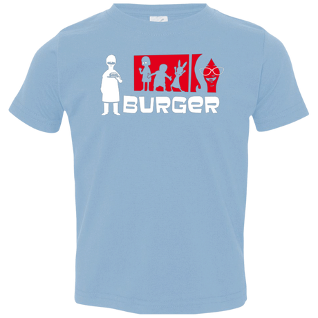 T-Shirts Light Blue / 2T Burger Toddler Premium T-Shirt