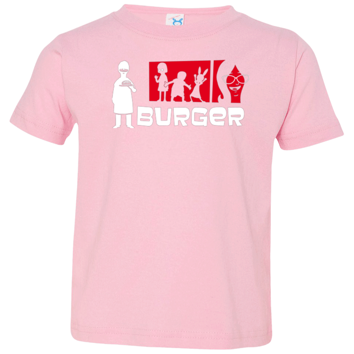 T-Shirts Pink / 2T Burger Toddler Premium T-Shirt