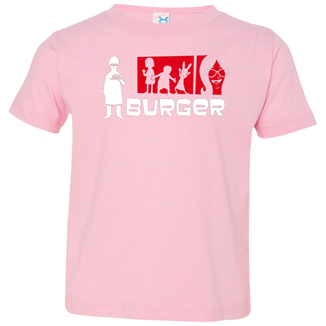 T-Shirts Pink / 2T Burger Toddler Premium T-Shirt