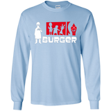 T-Shirts Light Blue / YS Burger Youth Long Sleeve T-Shirt