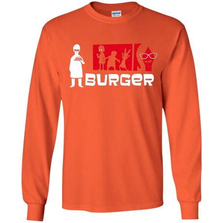 T-Shirts Orange / YS Burger Youth Long Sleeve T-Shirt