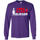 T-Shirts Purple / YS Burger Youth Long Sleeve T-Shirt