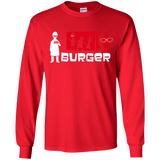 T-Shirts Red / YS Burger Youth Long Sleeve T-Shirt