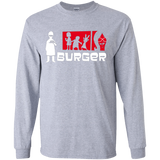 T-Shirts Sport Grey / YS Burger Youth Long Sleeve T-Shirt