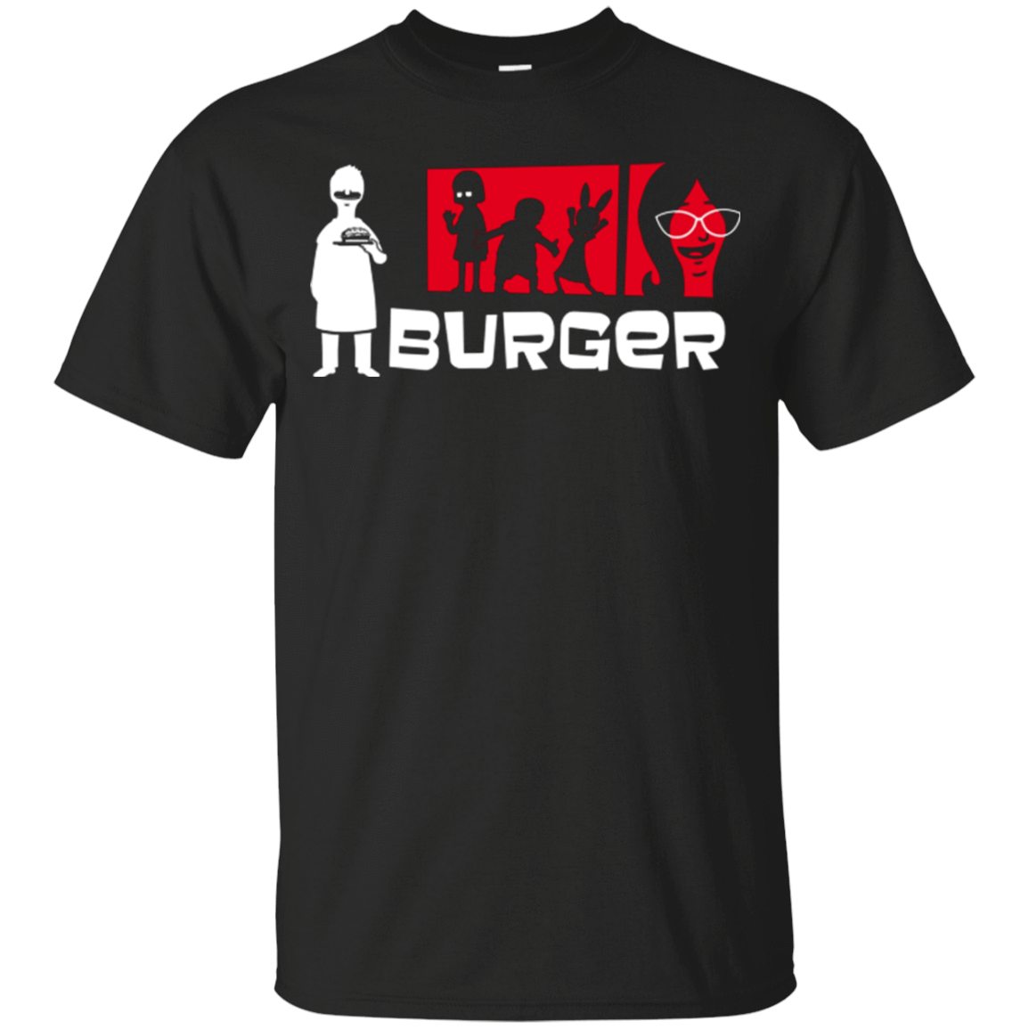 T-Shirts Black / YXS Burger Youth T-Shirt