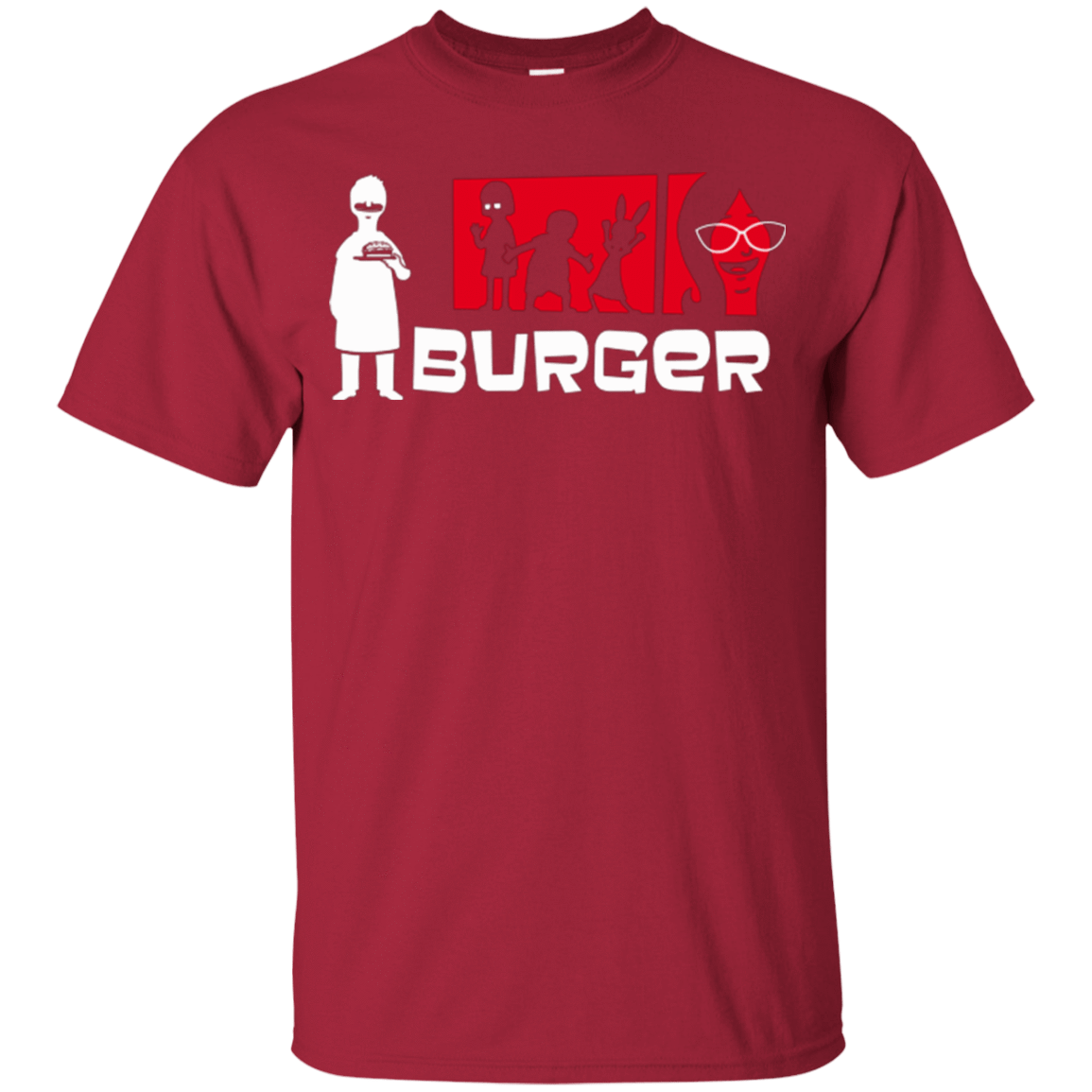 T-Shirts Cardinal / YXS Burger Youth T-Shirt