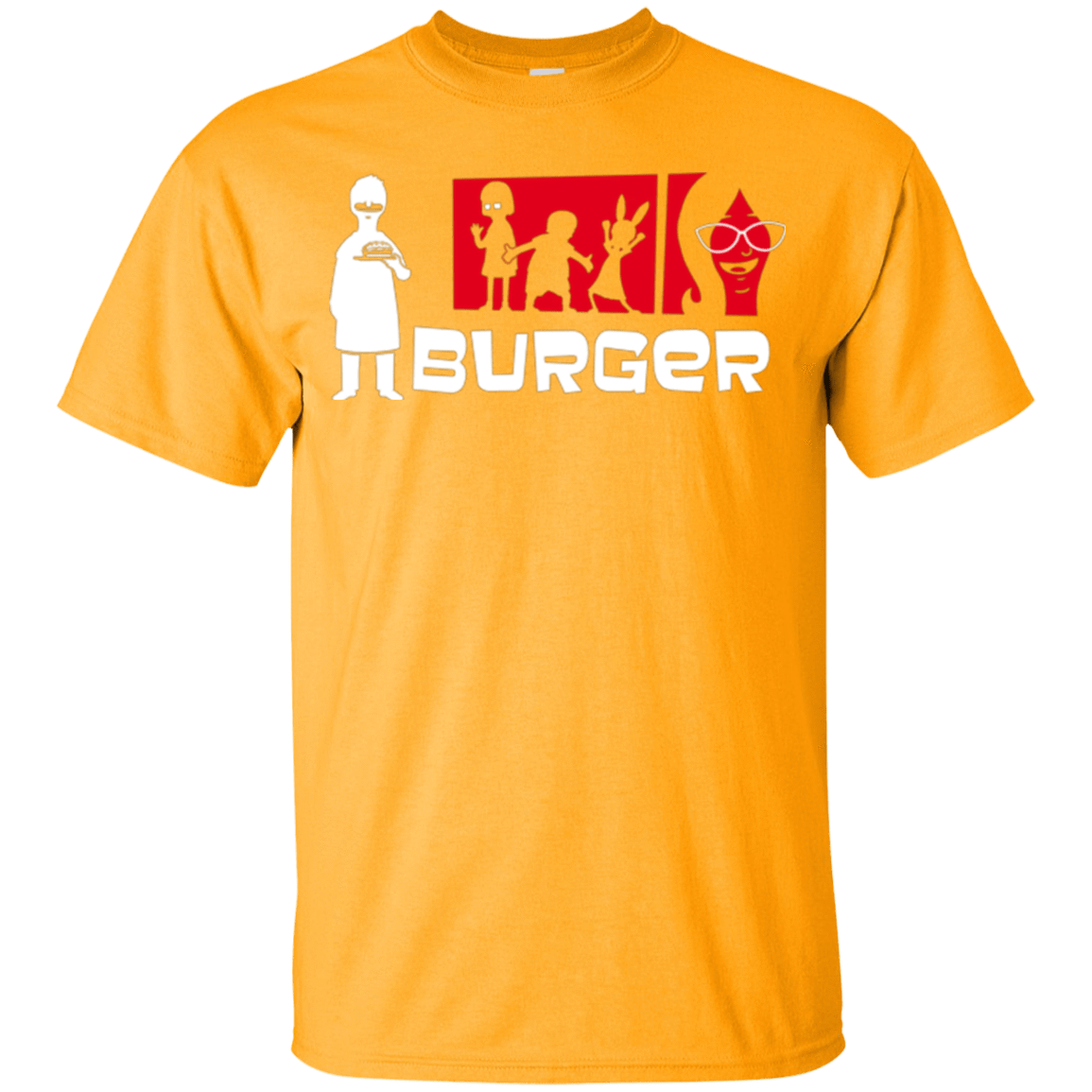 T-Shirts Gold / YXS Burger Youth T-Shirt