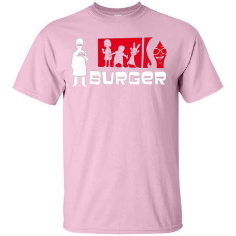 T-Shirts Light Pink / YXS Burger Youth T-Shirt