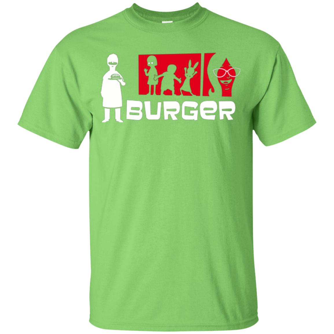 T-Shirts Lime / YXS Burger Youth T-Shirt