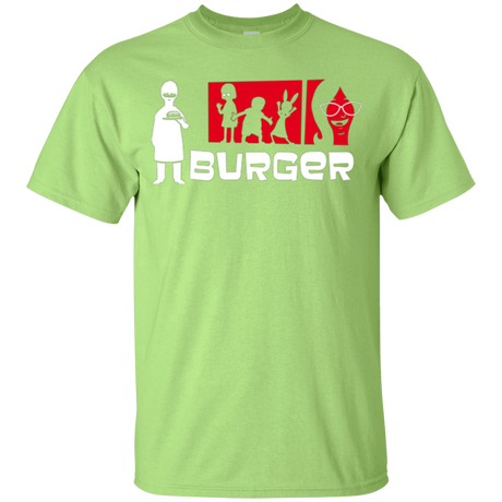 T-Shirts Mint Green / YXS Burger Youth T-Shirt