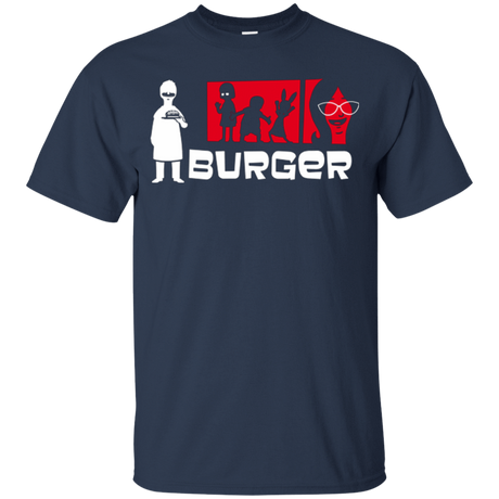 T-Shirts Navy / YXS Burger Youth T-Shirt