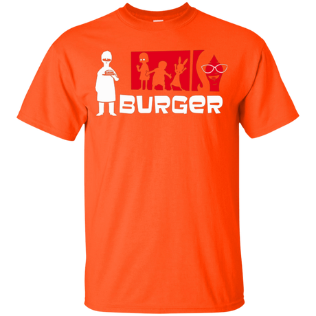 T-Shirts Orange / YXS Burger Youth T-Shirt