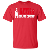 T-Shirts Red / YXS Burger Youth T-Shirt