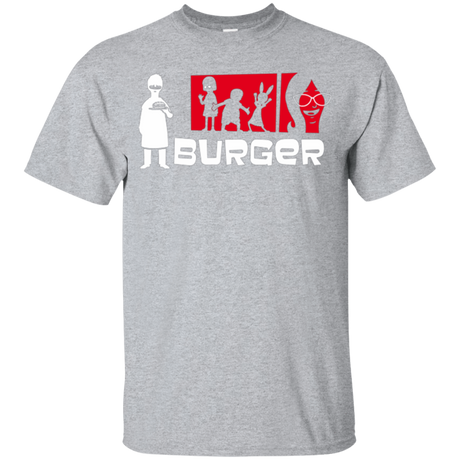 T-Shirts Sport Grey / YXS Burger Youth T-Shirt