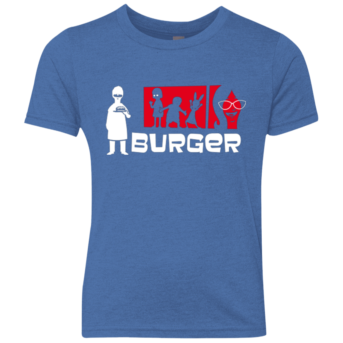 T-Shirts Vintage Royal / YXS Burger Youth Triblend T-Shirt