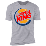 T-Shirts Heather Grey / YXS Burpees King Boys Premium T-Shirt