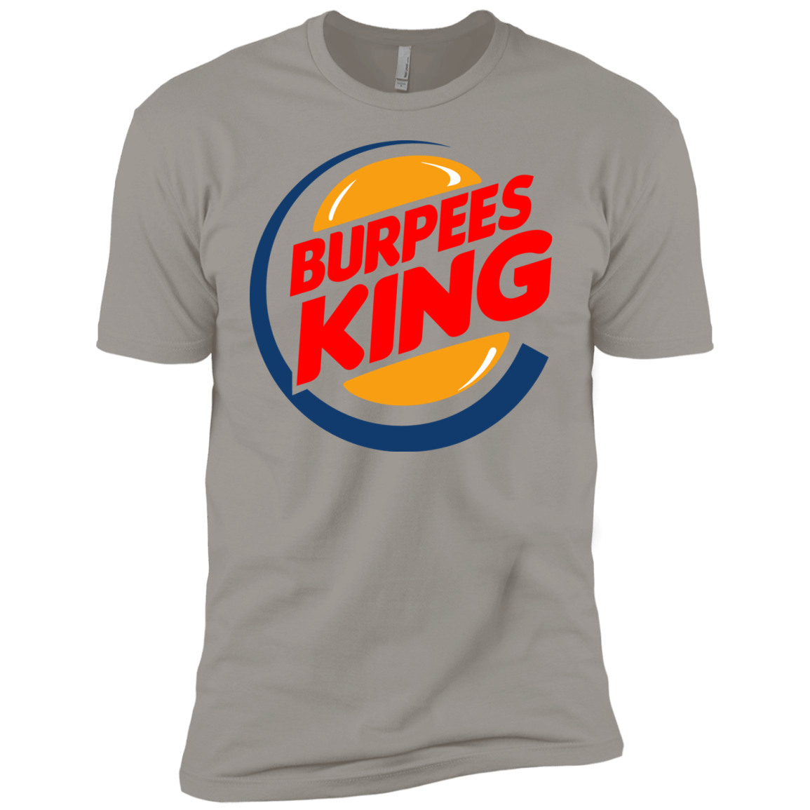T-Shirts Light Grey / YXS Burpees King Boys Premium T-Shirt