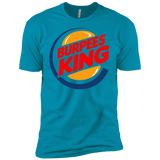 T-Shirts Turquoise / YXS Burpees King Boys Premium T-Shirt