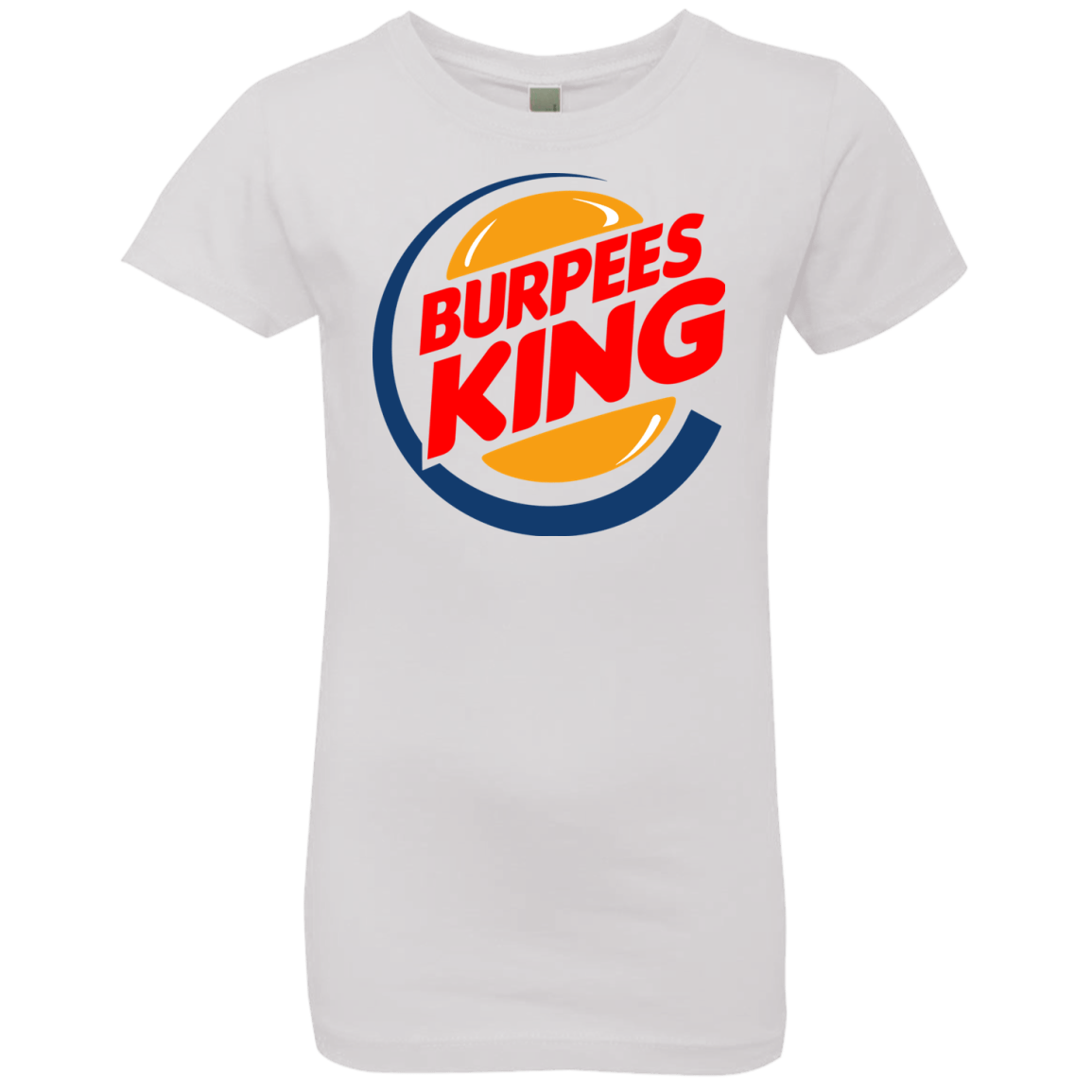 T-Shirts White / YXS Burpees King Girls Premium T-Shirt