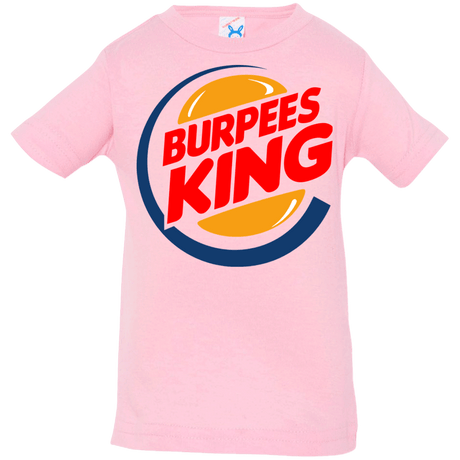 T-Shirts Pink / 6 Months Burpees King Infant PremiumT-Shirt