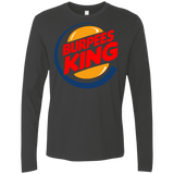 T-Shirts Heavy Metal / Small Burpees King Men's Premium Long Sleeve
