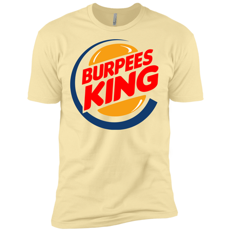 T-Shirts Banana Cream / X-Small Burpees King Men's Premium T-Shirt