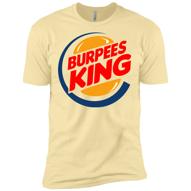 T-Shirts Banana Cream / X-Small Burpees King Men's Premium T-Shirt