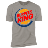 T-Shirts Light Grey / X-Small Burpees King Men's Premium T-Shirt