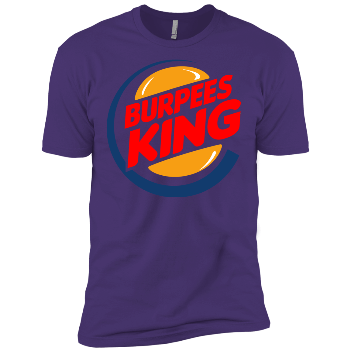 T-Shirts Purple / X-Small Burpees King Men's Premium T-Shirt