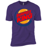 T-Shirts Purple / X-Small Burpees King Men's Premium T-Shirt