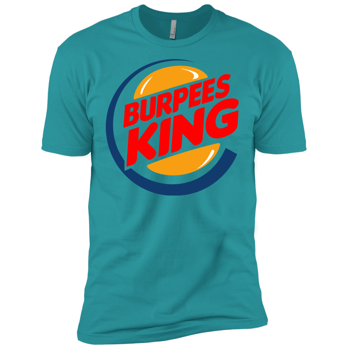 T-Shirts Tahiti Blue / X-Small Burpees King Men's Premium T-Shirt