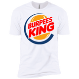 T-Shirts White / X-Small Burpees King Men's Premium T-Shirt