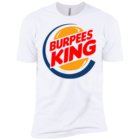 T-Shirts White / X-Small Burpees King Men's Premium T-Shirt