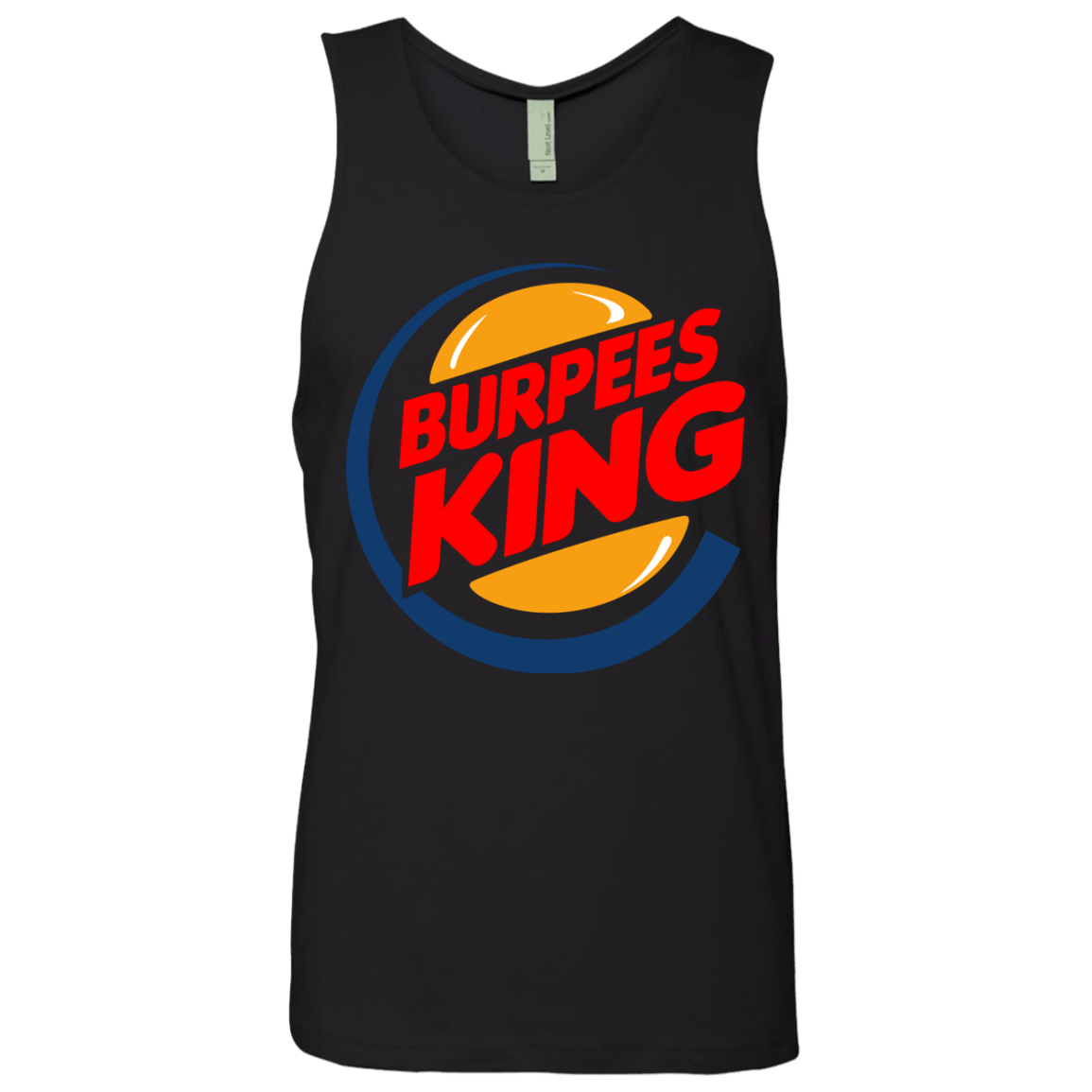 T-Shirts Black / Small Burpees King Men's Premium Tank Top