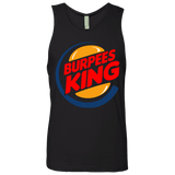 T-Shirts Black / Small Burpees King Men's Premium Tank Top