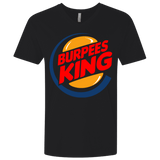 T-Shirts Black / X-Small Burpees King Men's Premium V-Neck