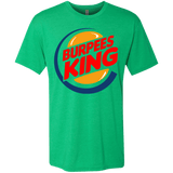 T-Shirts Envy / Small Burpees King Men's Triblend T-Shirt