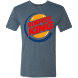 T-Shirts Indigo / Small Burpees King Men's Triblend T-Shirt