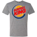 T-Shirts Premium Heather / Small Burpees King Men's Triblend T-Shirt