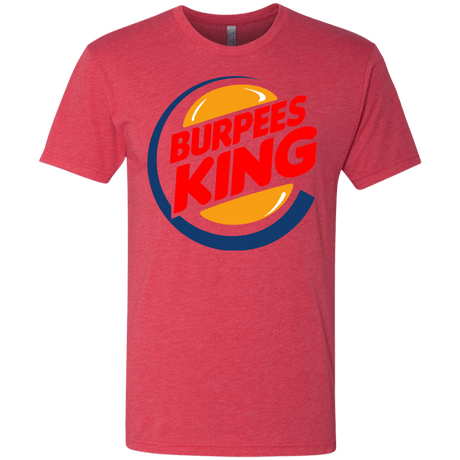 T-Shirts Vintage Red / Small Burpees King Men's Triblend T-Shirt