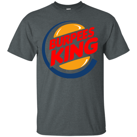 T-Shirts Dark Heather / Small Burpees King T-Shirt