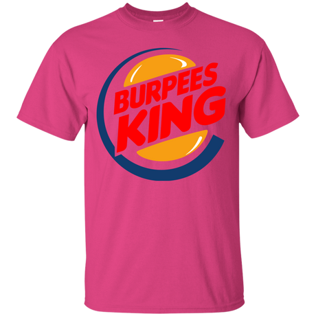 T-Shirts Heliconia / Small Burpees King T-Shirt