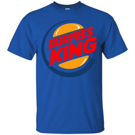 T-Shirts Royal / Small Burpees King T-Shirt