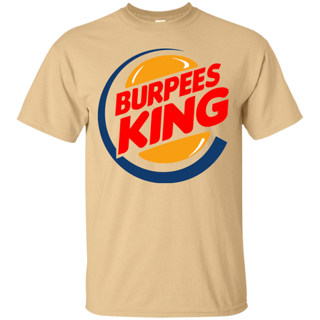 T-Shirts Vegas Gold / Small Burpees King T-Shirt